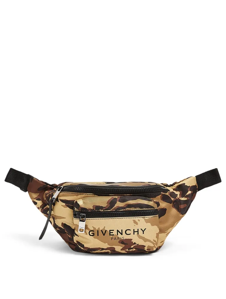 GIVENCHY Light 3 Belt Bag In Camo Print Square One