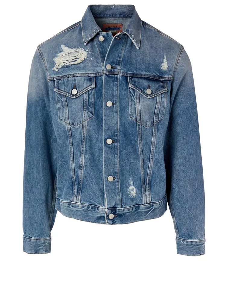 Slim fit best sale denim jacket