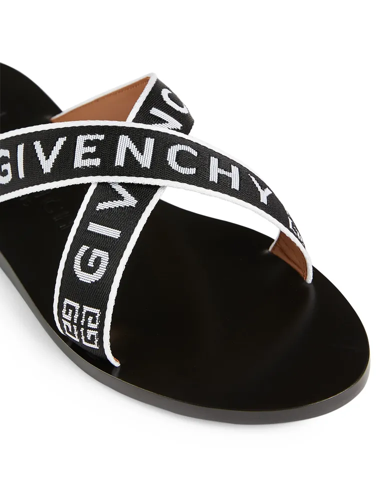 Givenchy 4g webbing online sandals