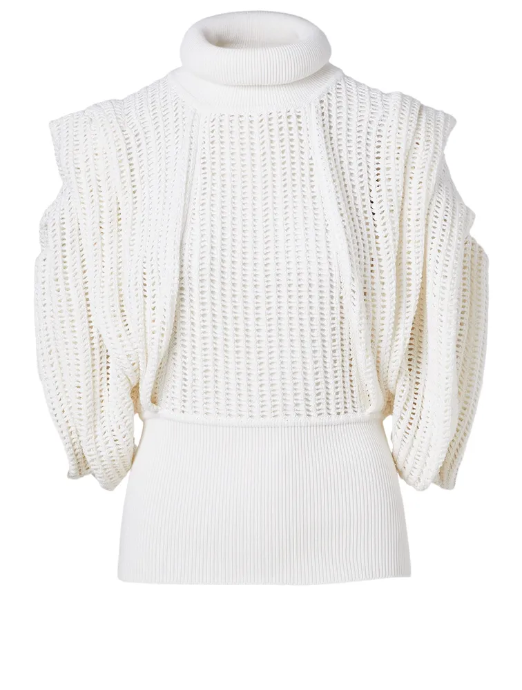 GIVENCHY Mesh Sweater With Hang Sleeves | Yorkdale Mall