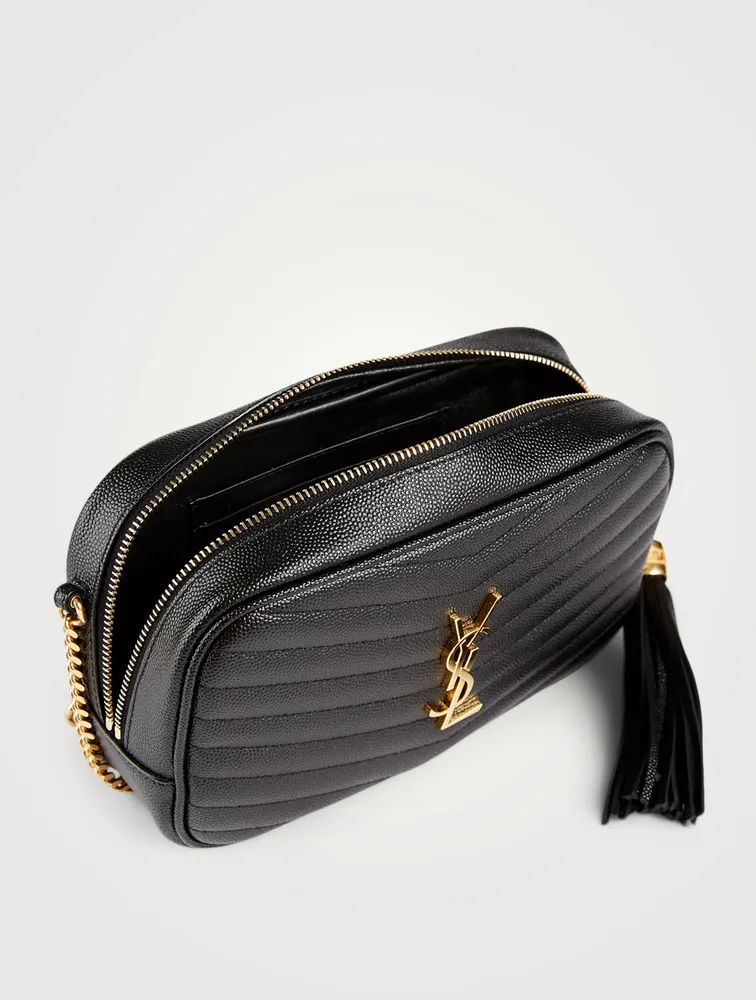 Ysl small mono discount leather camera bag