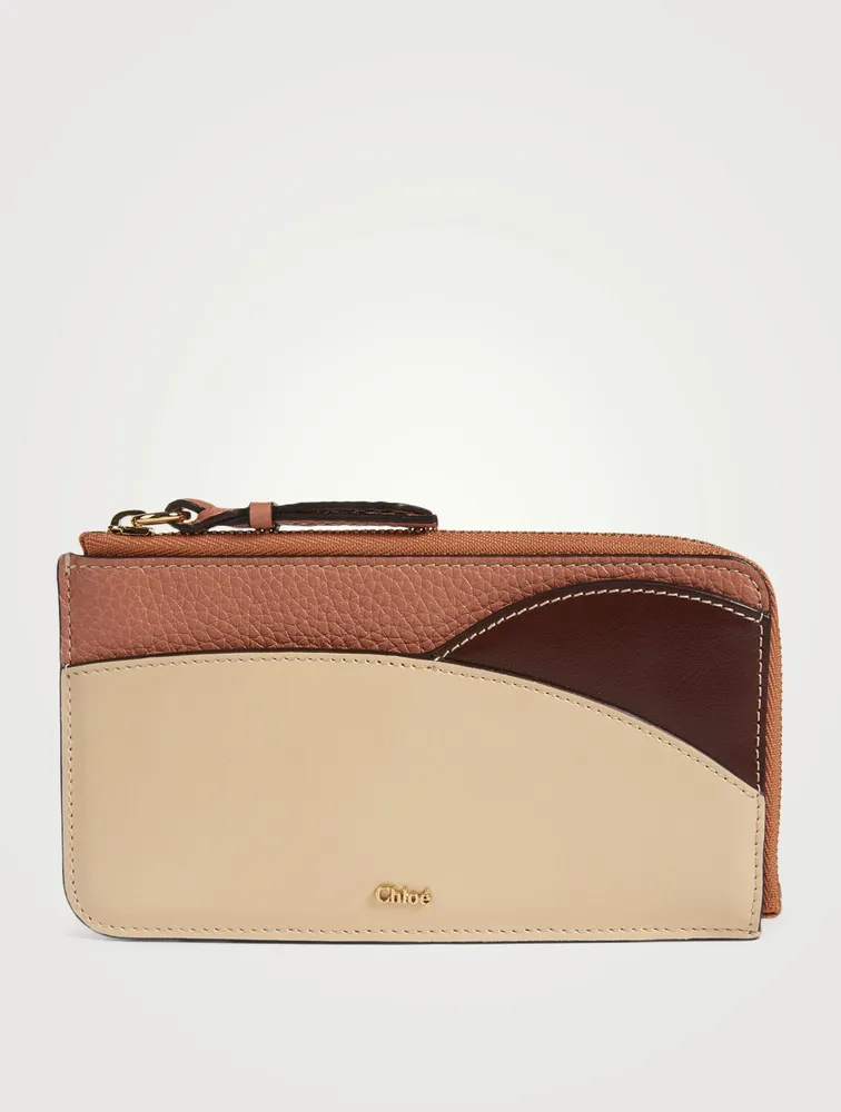 CHLOÉ Walden Leather Zippered Card Holder | Yorkdale Mall