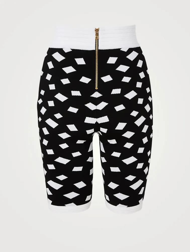 Patterned on sale cycling shorts