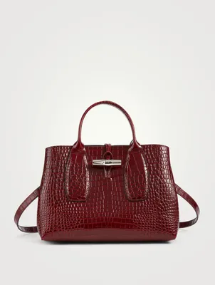 LONGCHAMP直営OUTLET 【ROSEAU - 】10082HSC001TOP HANDLE BAG Longchamp Le Roseau Leather Top Handle Bag | Nordstrom