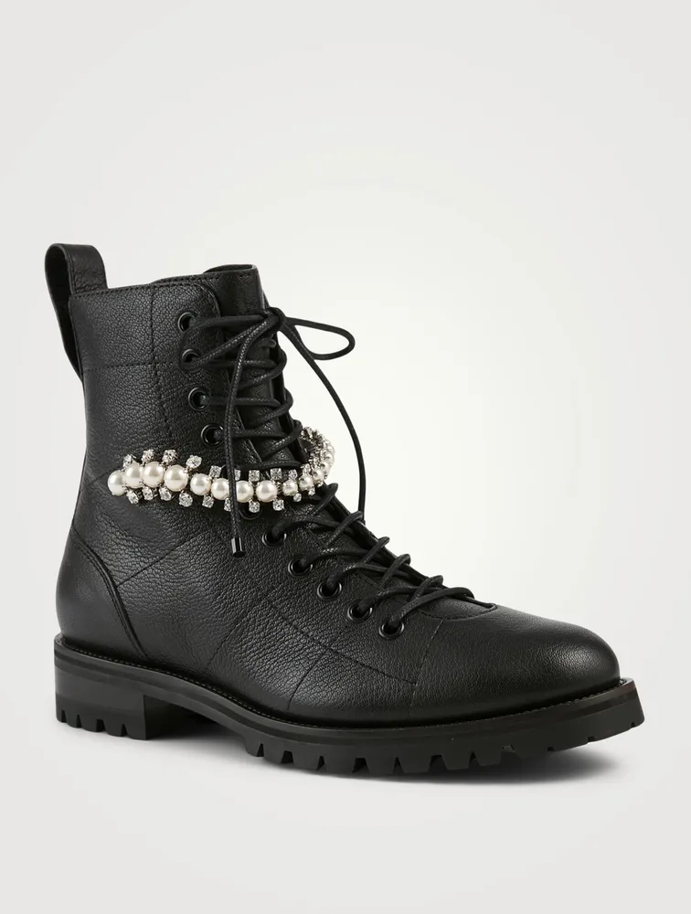 Jimmy choo clearance combat boot