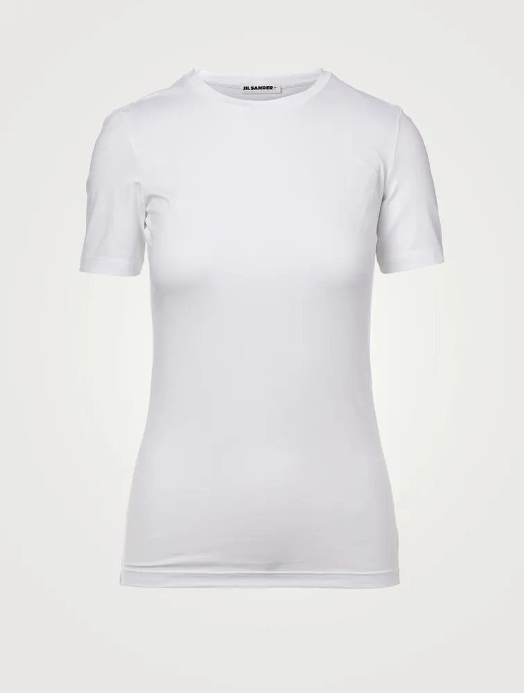 JIL SANDER Cotton Stretch T-Shirt | Square One