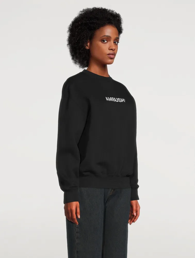 AMBUSH Crewneck Sweatshirt With Logo | Square One