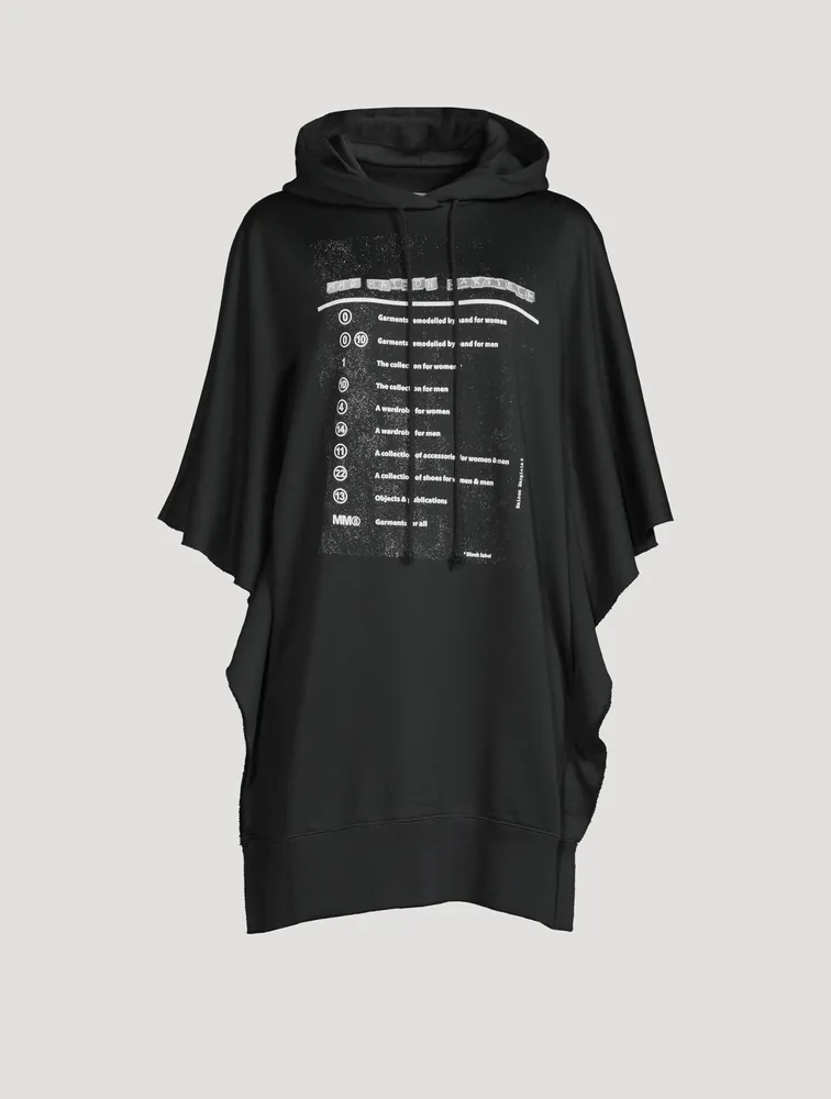 MM6 MAISON MARGIELA Explanation Post-It Hoodie Dress