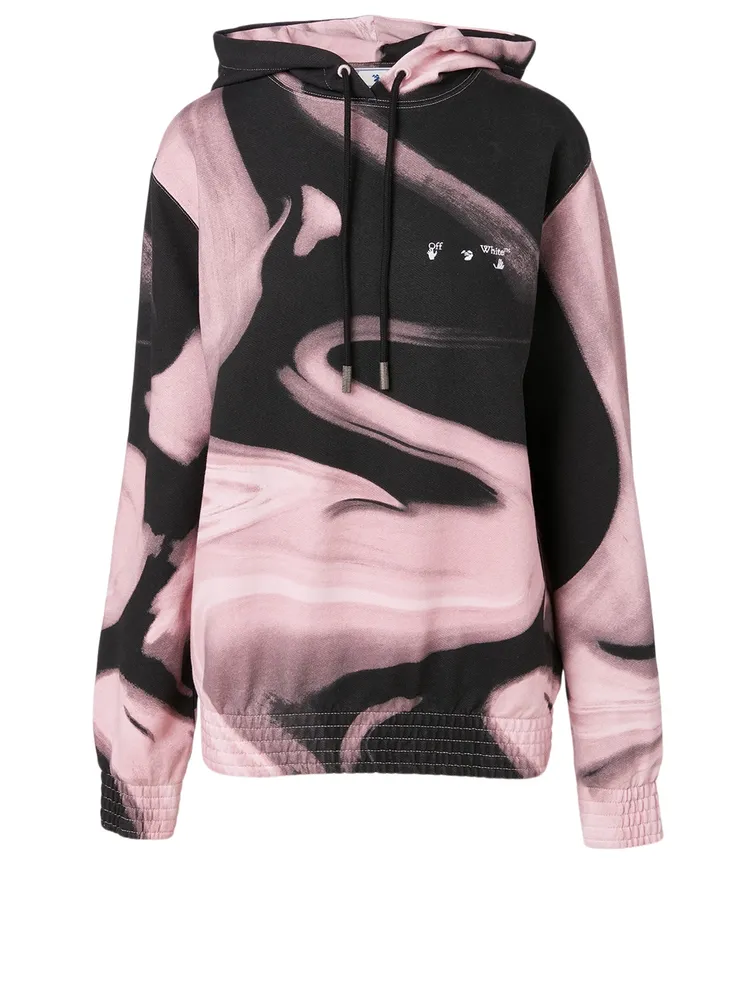 OFF-WHITE Liquid Melt Arrow Cotton Hoodie | Yorkdale Mall