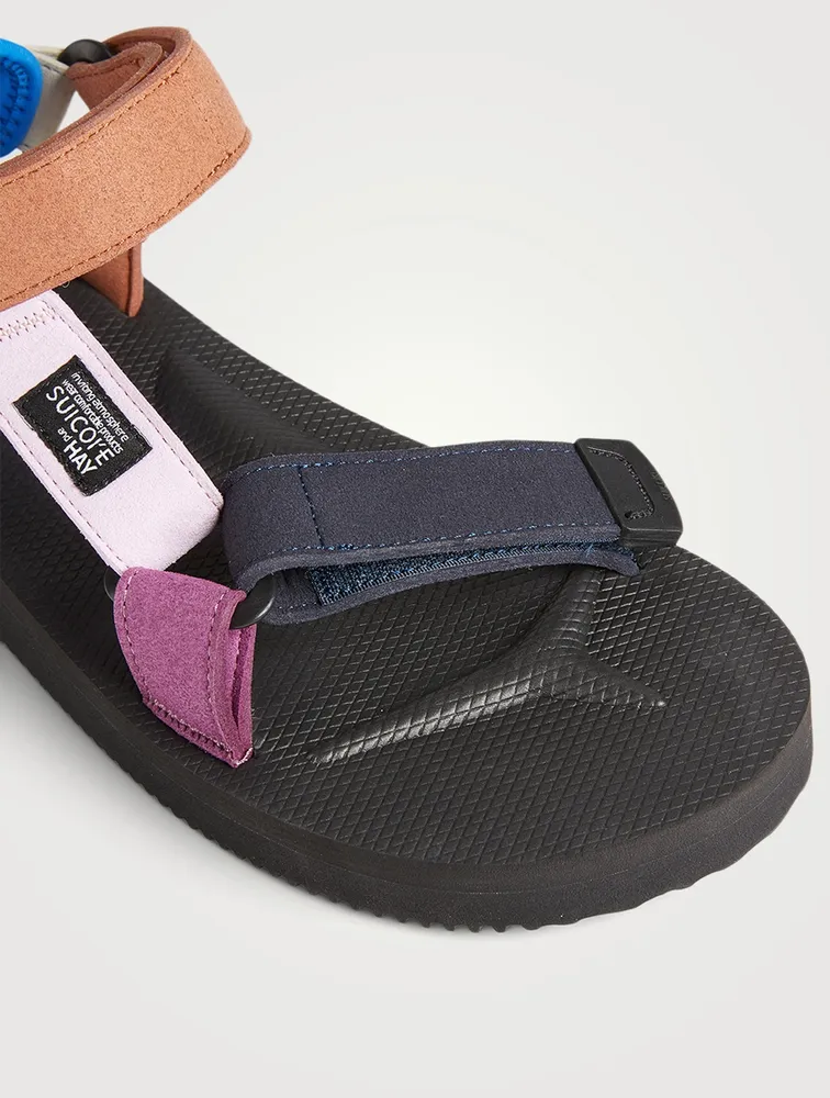 SUICOKE X HAY HAY Depa Faux Suede Sandals | Yorkdale Mall