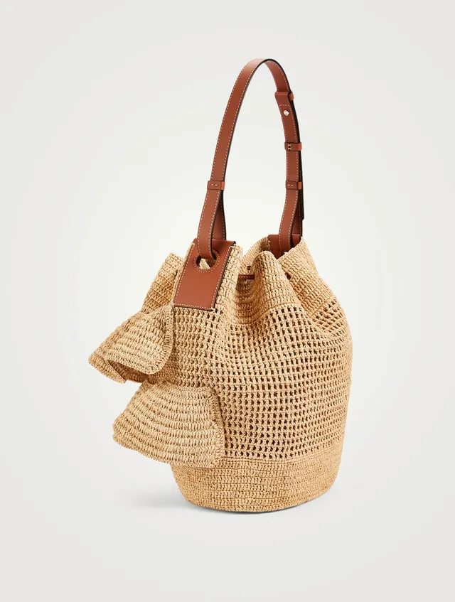 LOEWE Paula's Ibiza Balloon Ruffle Bucket Bag | Yorkdale Mall