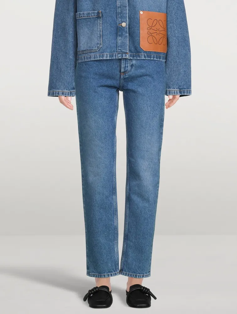 LOEWE Anagram Pocket Tapered Jeans | Yorkdale Mall