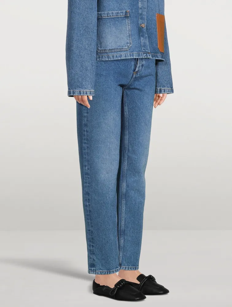 LOEWE Anagram Pocket Tapered Jeans | Yorkdale Mall