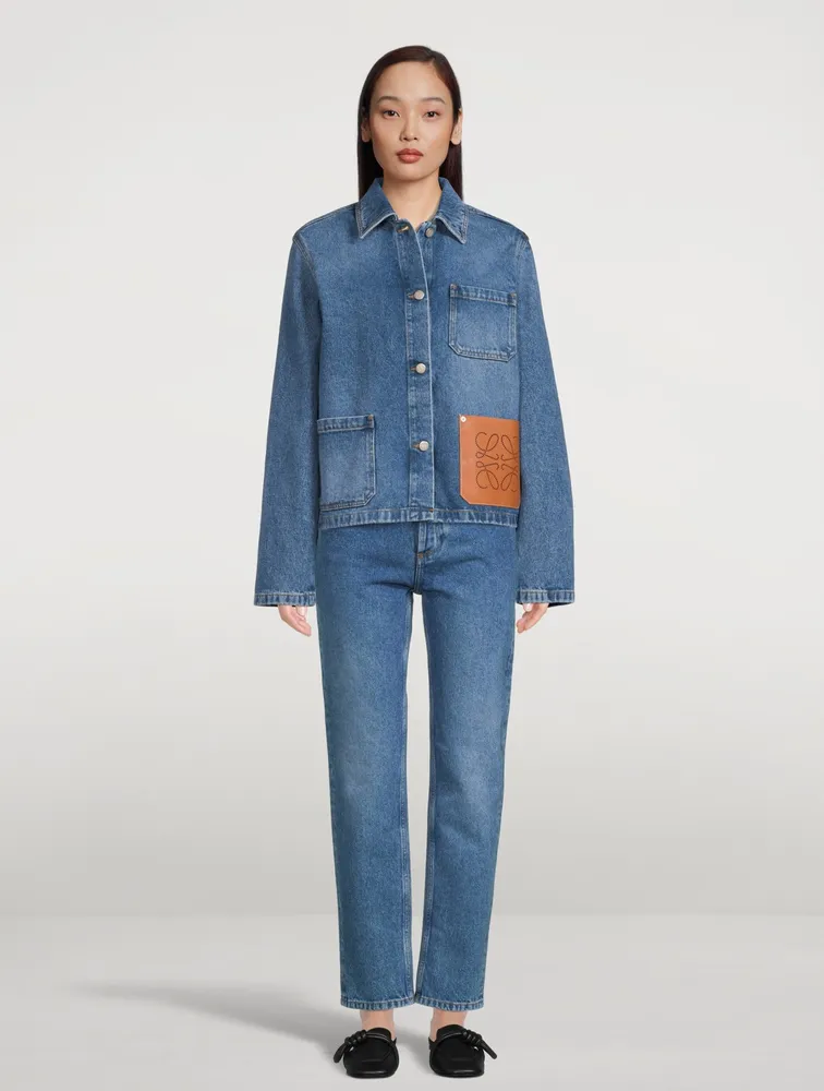 LOEWE Anagram Pocket Tapered Jeans | Yorkdale Mall