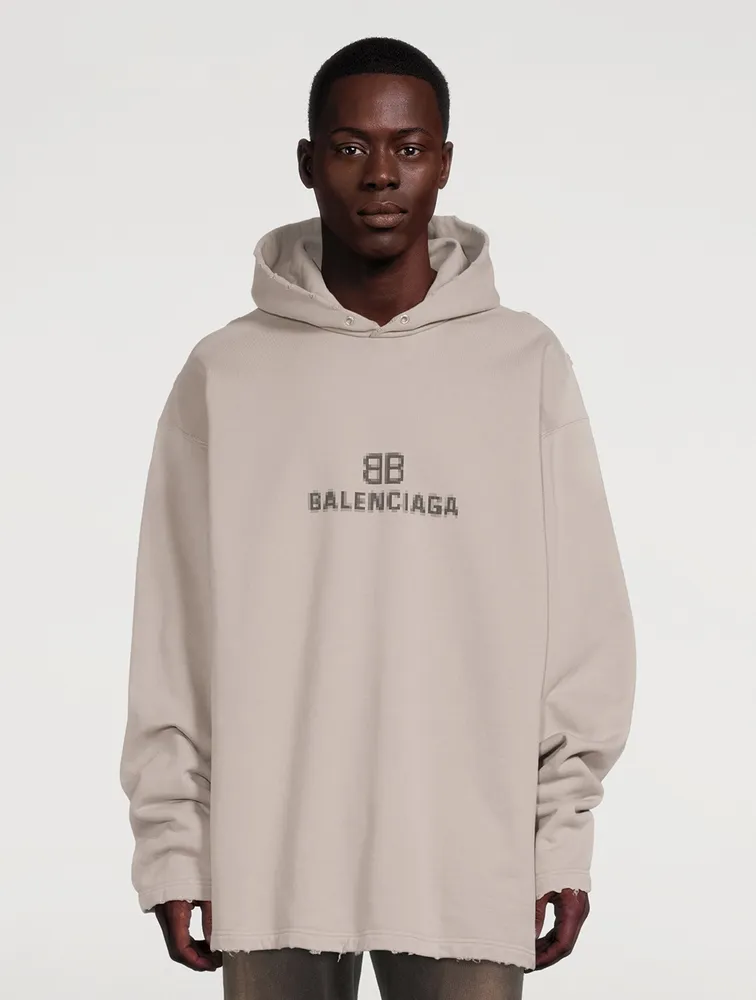 Balenciaga pixel discount hoodie