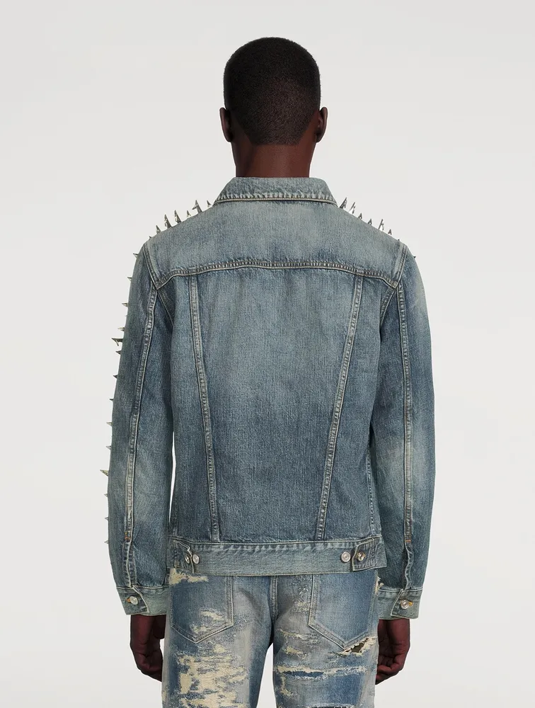 GIVENCHY Vintage Denim Jacket With Studs | Yorkdale Mall