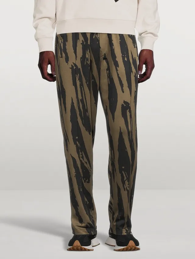 KENZO Oversized Pants In Pleat Camo Print | Square One