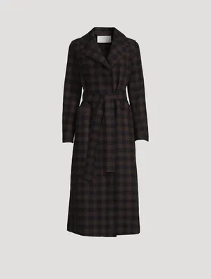 コート Harris Wharf London COAT (A1215MLX 418) Harris Wharf London Herringbone Wool-Blend Moleskin Sport