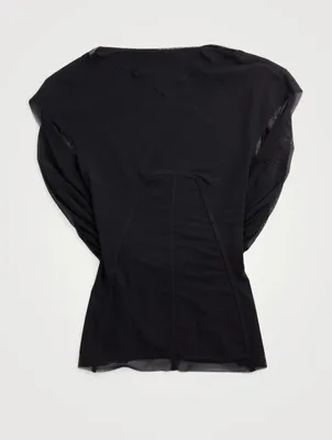 【送料&関税込】Rick Owens harness T Top RICK OWENS Harness Draped Top | Square One