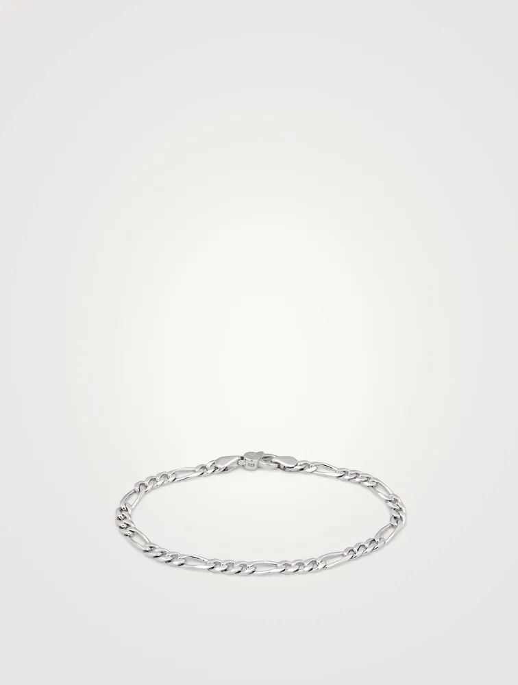 TOM WOOD Figaro Bracelet Thick | Square One