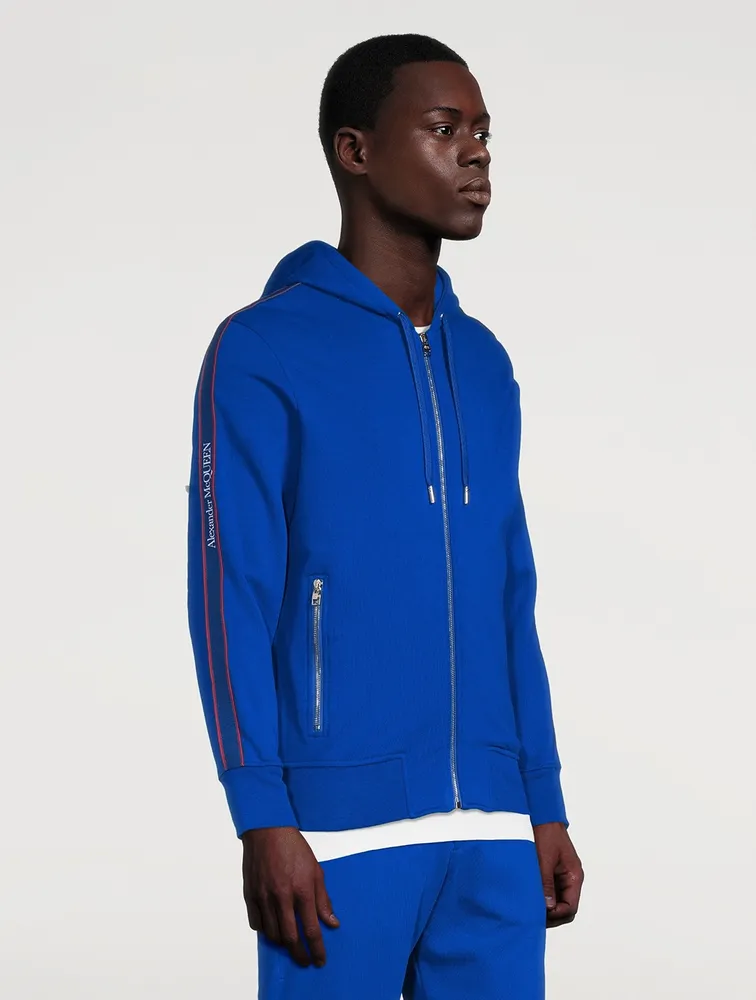 Alexander mcqueen cheap zip hoodie