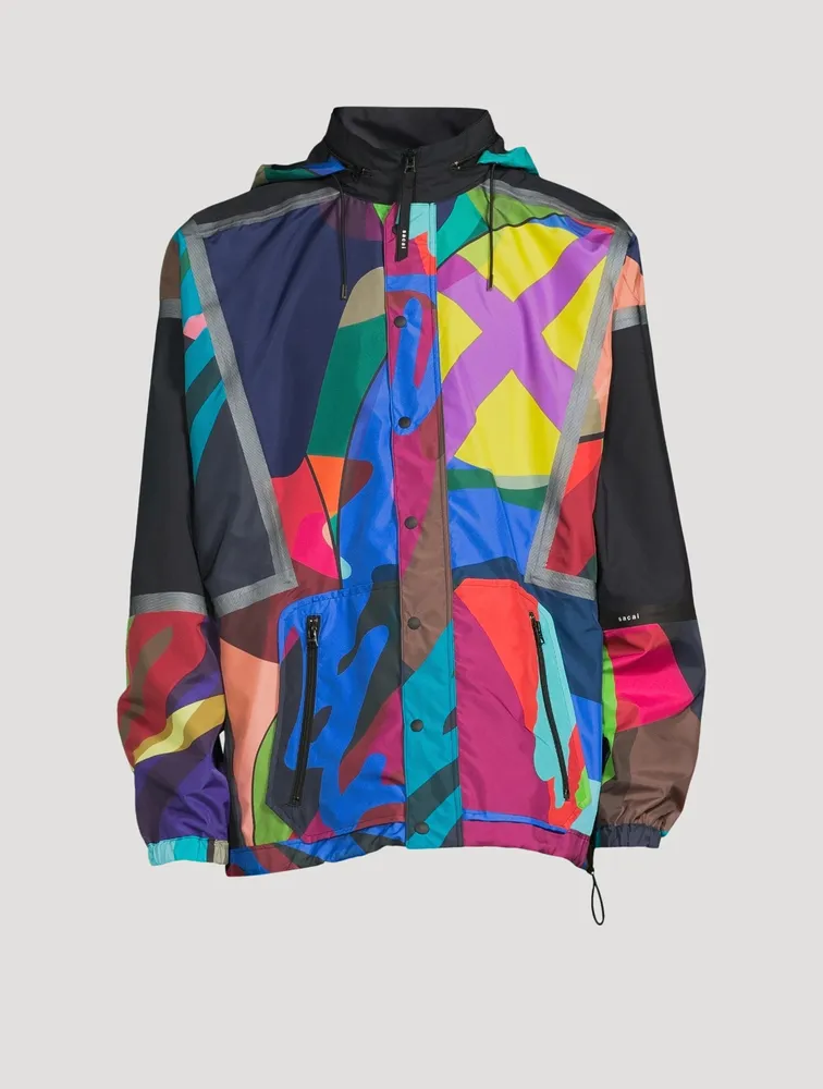 SACAI X KAWS Kaws Packable Jacket With Hood | Square One