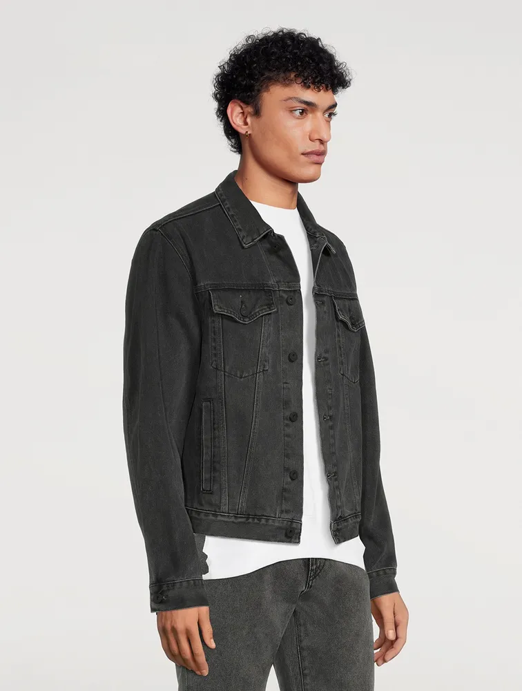 OFF-WHITE Negative Mark Slim-Fit Denim Jacket | Yorkdale Mall