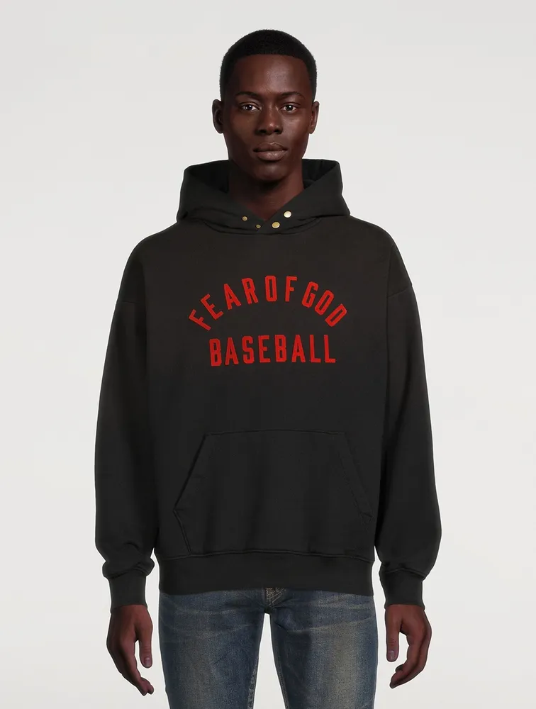 FEAR OF GOD Baseball Cotton Hoodie | Square One