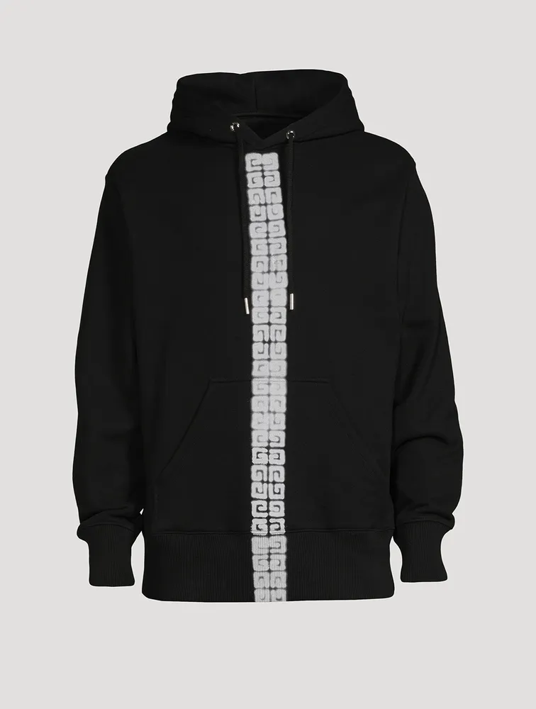 Givenchy towelling store band hoodie