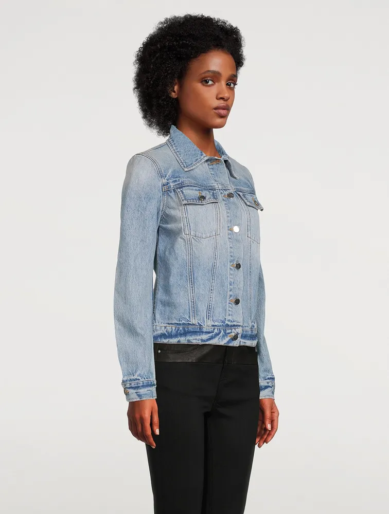 AMIRI Strong Shoulder Denim Trucker Jacket | Square One