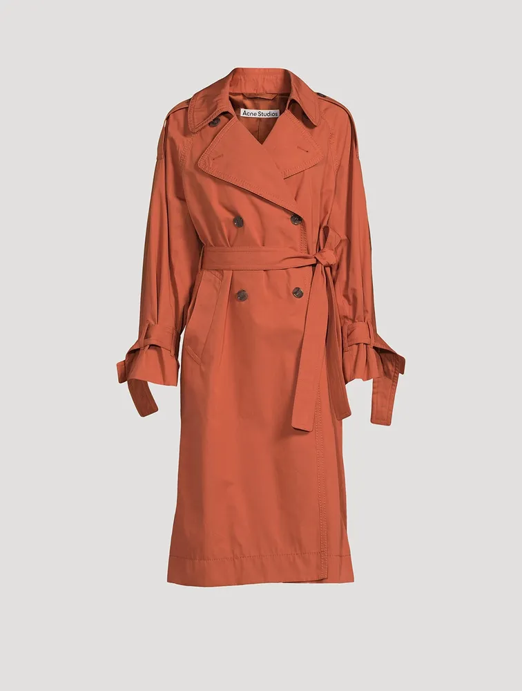 ACNE STUDIOS Cotton Trench Coat | Square One