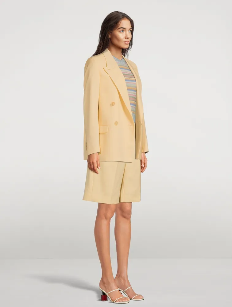ACNE STUDIOS Tailored Double-Breasted Suit Jacket | Yorkdale Mall