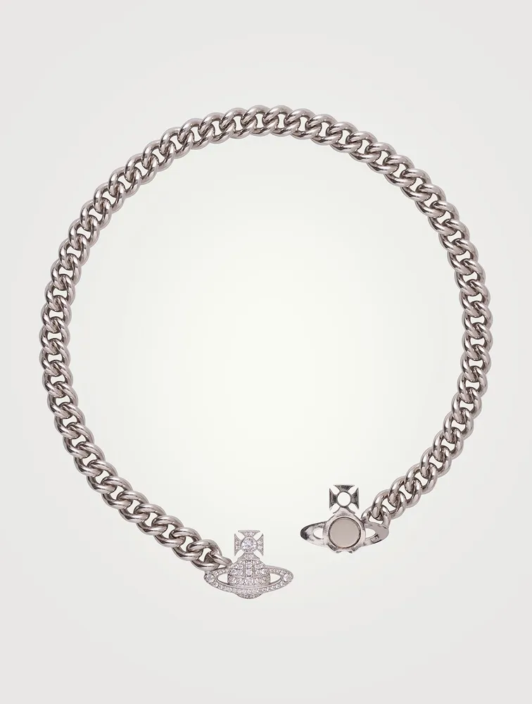 VIVIENNE WESTWOOD Small Graziella Choker Chain Necklace | Square One