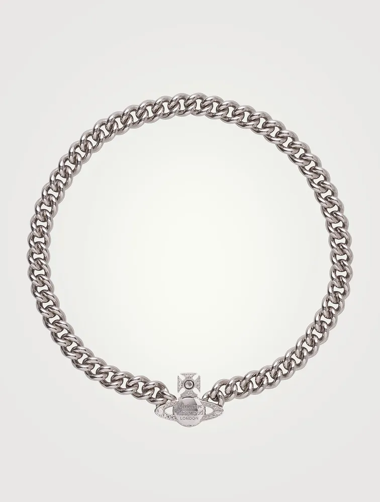 VIVIENNE WESTWOOD Small Graziella Choker Chain Necklace | Square One