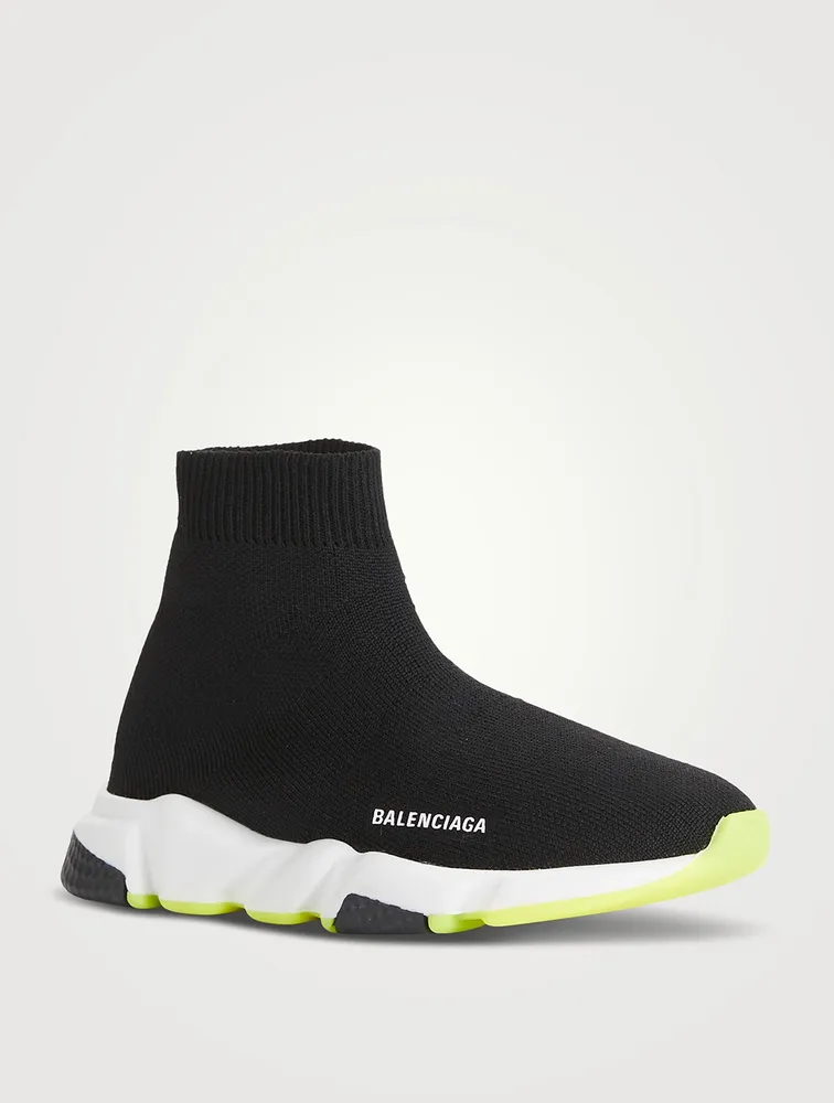 BALENCIAGA Kids Speed Recycled Knit Sneakers | Square One