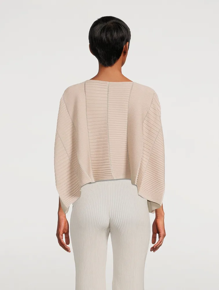 ISSEY MIYAKE Column Knit Top | Square One