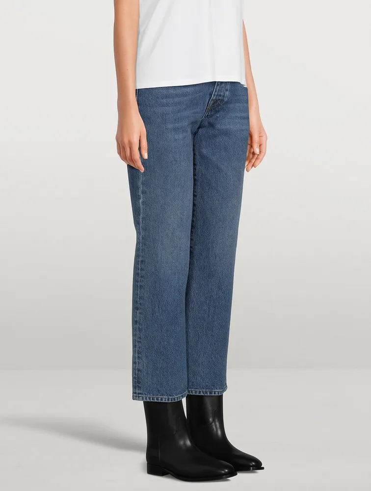 THE ROW Goldin Straight Cropped Jeans Yorkdale Mall