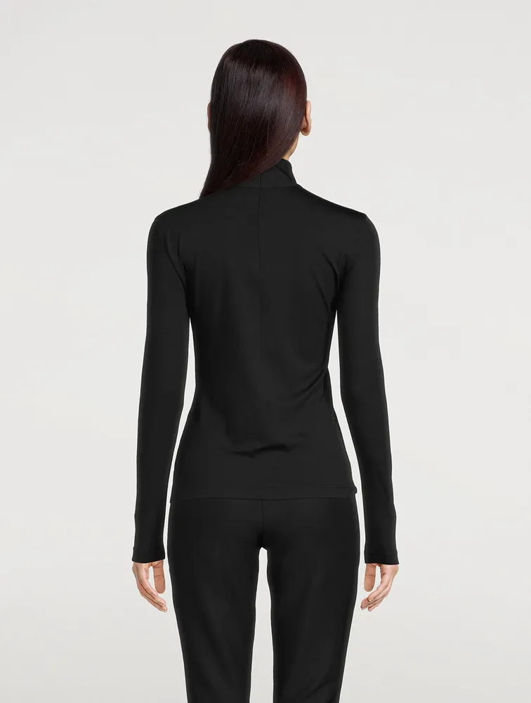 AKRIS PUNTO Stretch-Modal Turtleneck | Square One