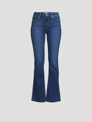 Zara HIGH-WAISTED MINI FLARE JEANS Z1975 | Yorkdale Mall