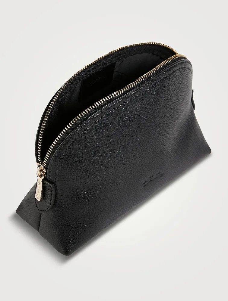 LONGCHAMP Le Foulonné Leather Pouch | Yorkdale Mall