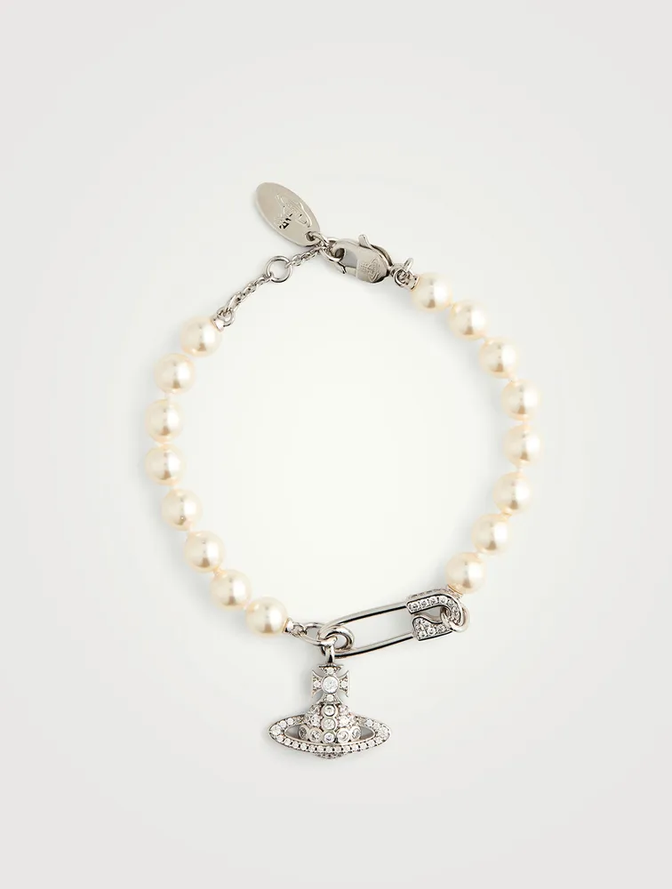 VIVIENNE WESTWOOD Lucrece Pearl Bracelet | Square One