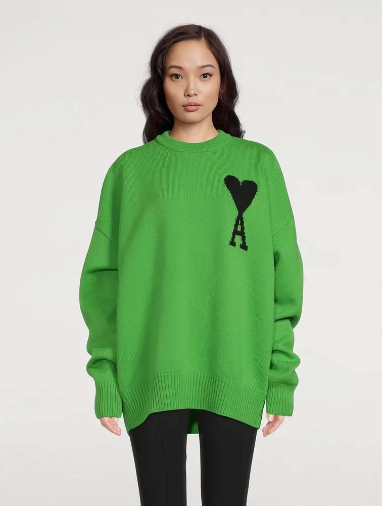 Ami De Cœur Wool Sweater | Yorkdale Mall