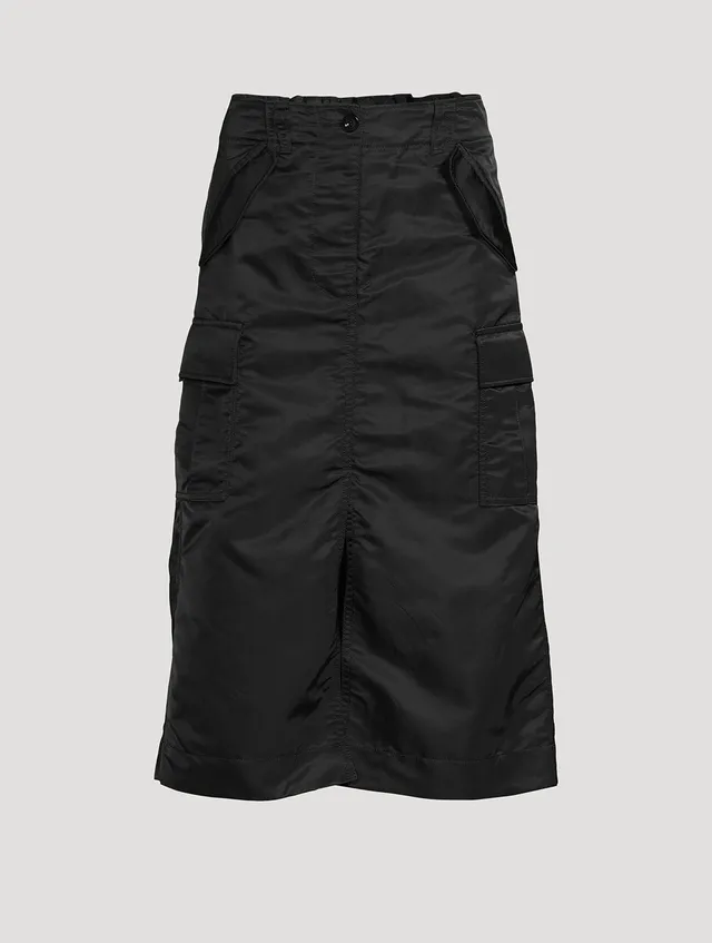 SACAI Nylon Twill Mix Cargo Skirt | Yorkdale Mall