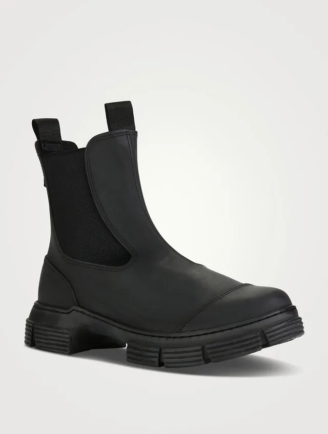 GANNI Recycled Rubber Chelsea Boots | Yorkdale Mall