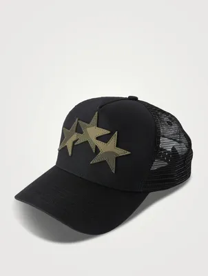 AMIRI 3 Star Trucker Hat | Square One
