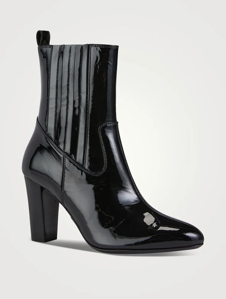 FRAME Le Romy Patent Leather Ankle Boots Yorkdale Mall