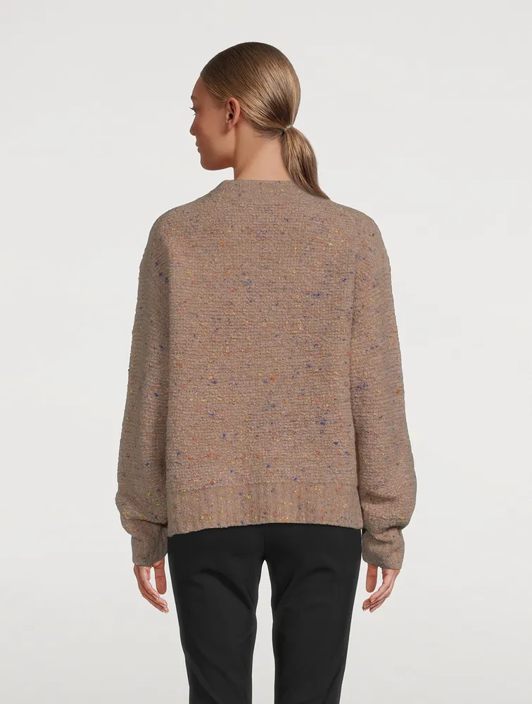 THEORY Tweed Bouclé Sweater | Yorkdale Mall