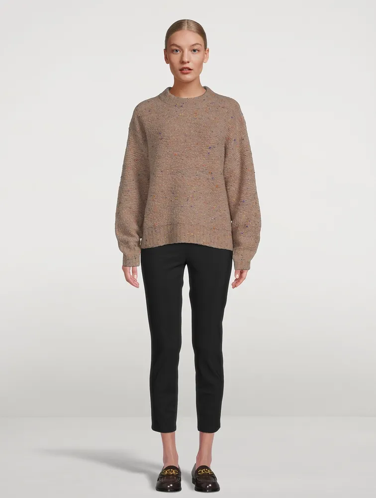 THEORY Tweed Bouclé Sweater | Yorkdale Mall