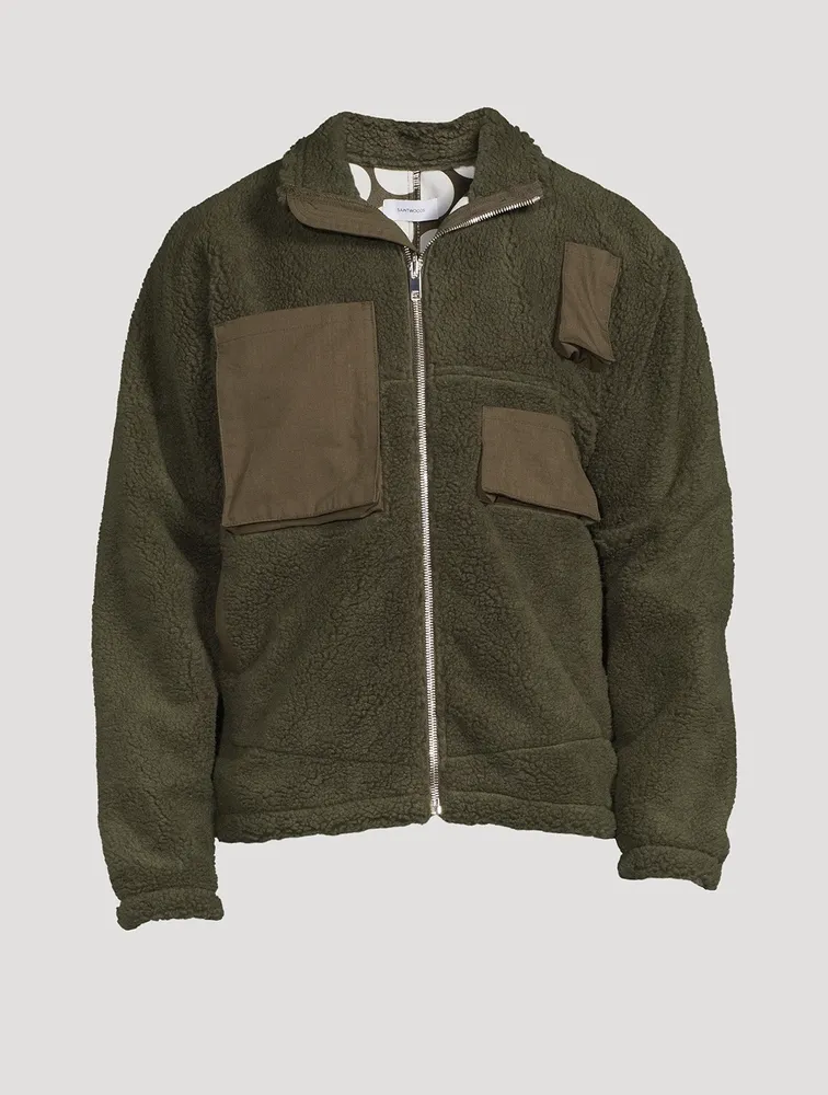 SAINTWOODS Fleece Reversible Jacket | Square One