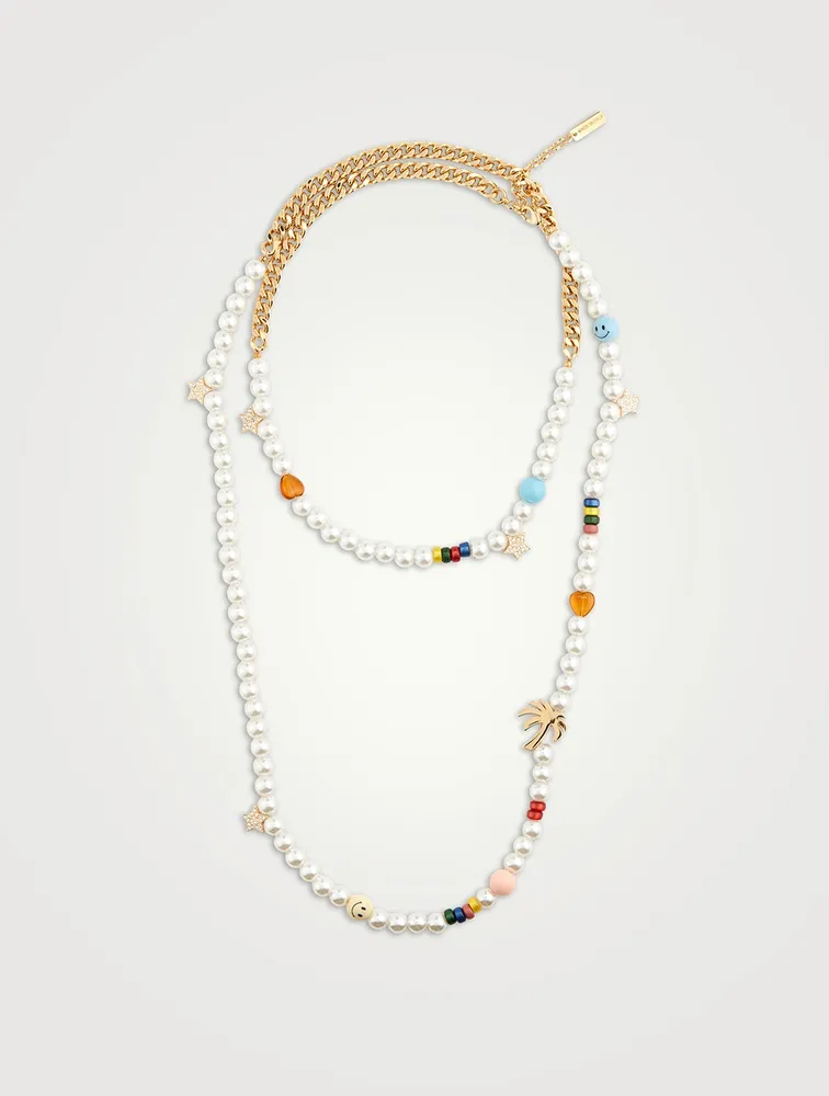 Pearl deals jam necklace